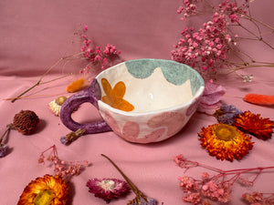 Tea Cup Hand Made ~ Abstract
