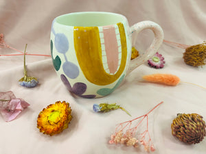 Mini Hug Mug ~ Abstract